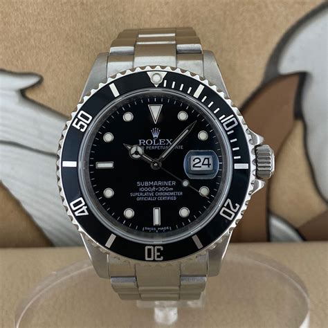 rolex submariner bracciale nero|rolex submariner.